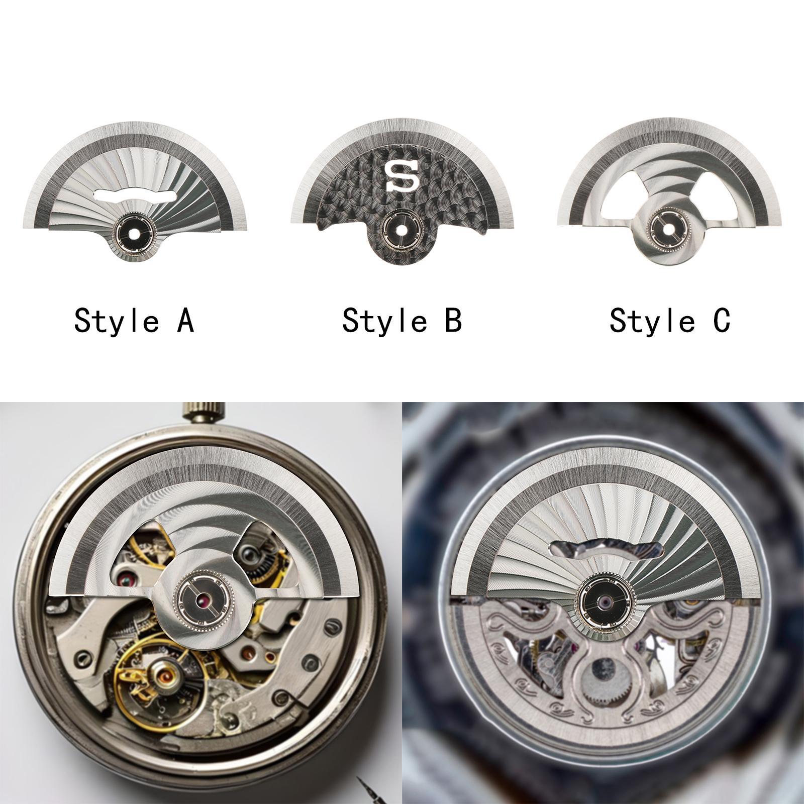 Automatic Hammer Rotor Component Oscillating Weight Rotor for NH34 NH38 7S36 Style A