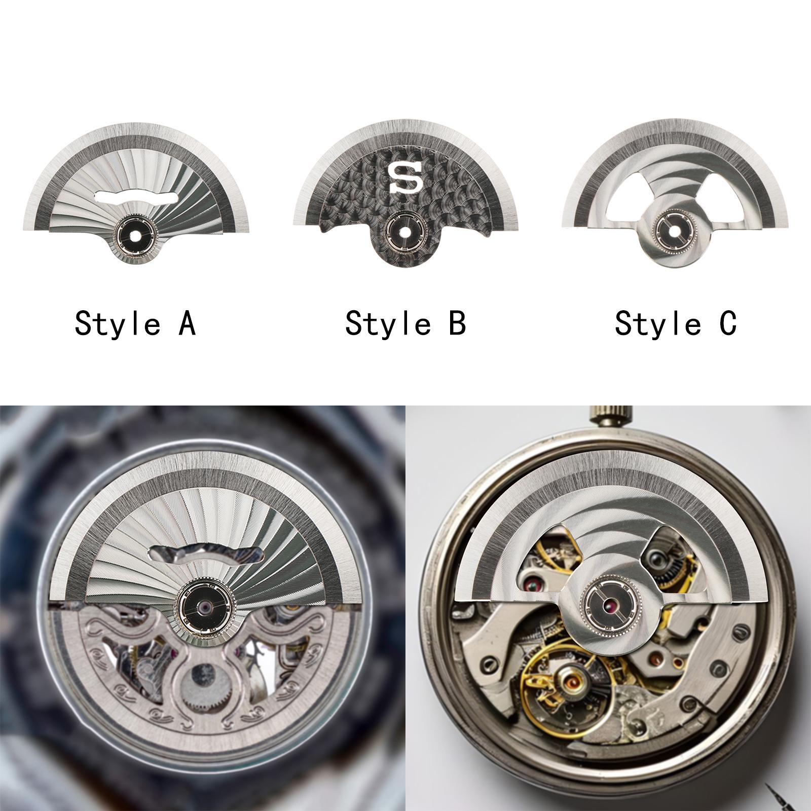 Automatic Hammer Rotor Component Oscillating Weight Rotor for NH34 NH38 7S36 Style A