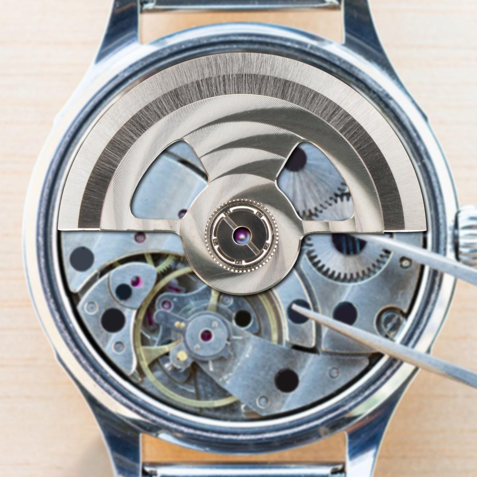 Automatic Hammer Rotor Component Oscillating Weight Rotor for NH34 NH38 7S36 Style C