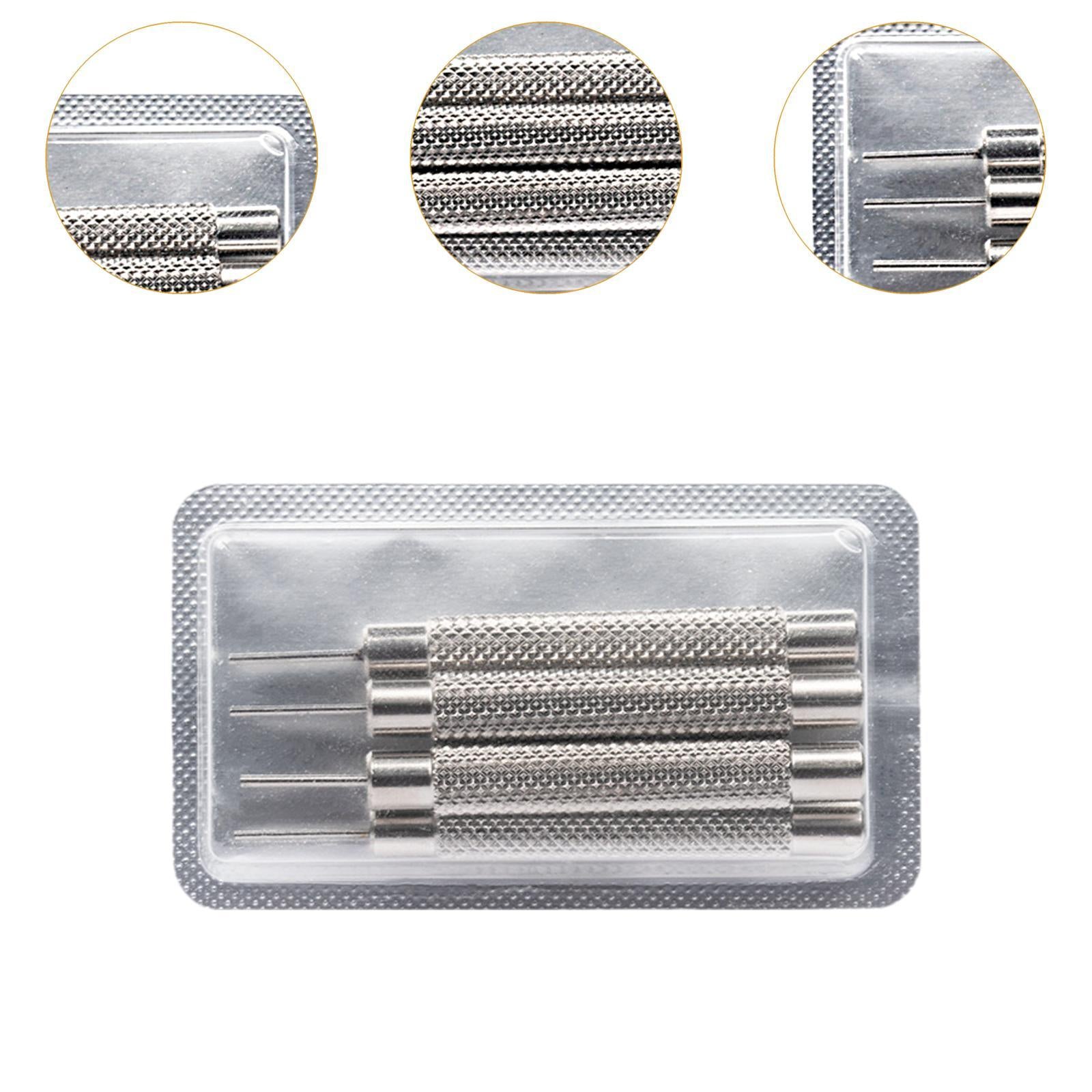 4Pcs Watch Band Pin Punches for Watchmakers Professional Sturdy Repair Tools