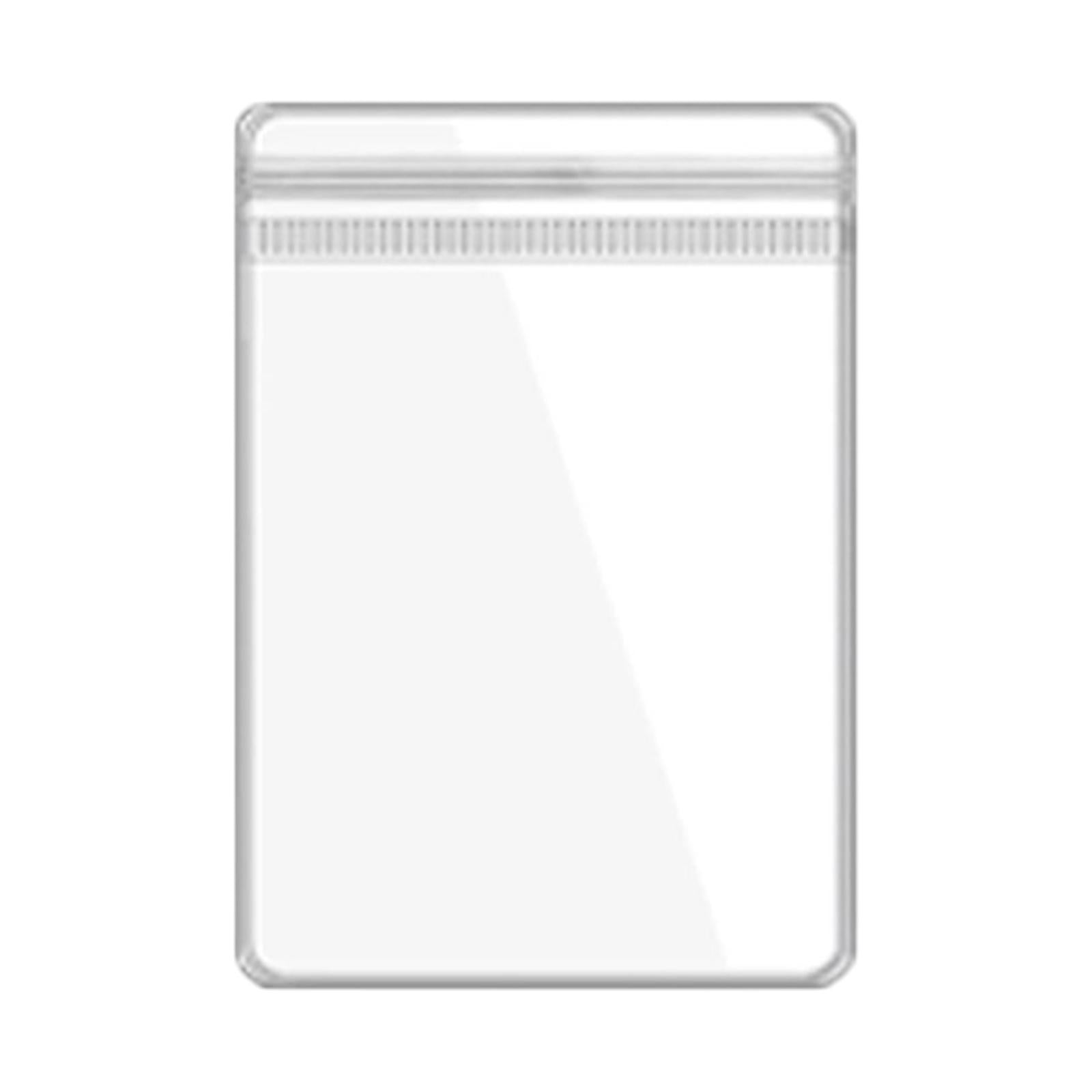 80x Small Transparent Jewelry Bags Earrings Storage Pouches for Charms Rings