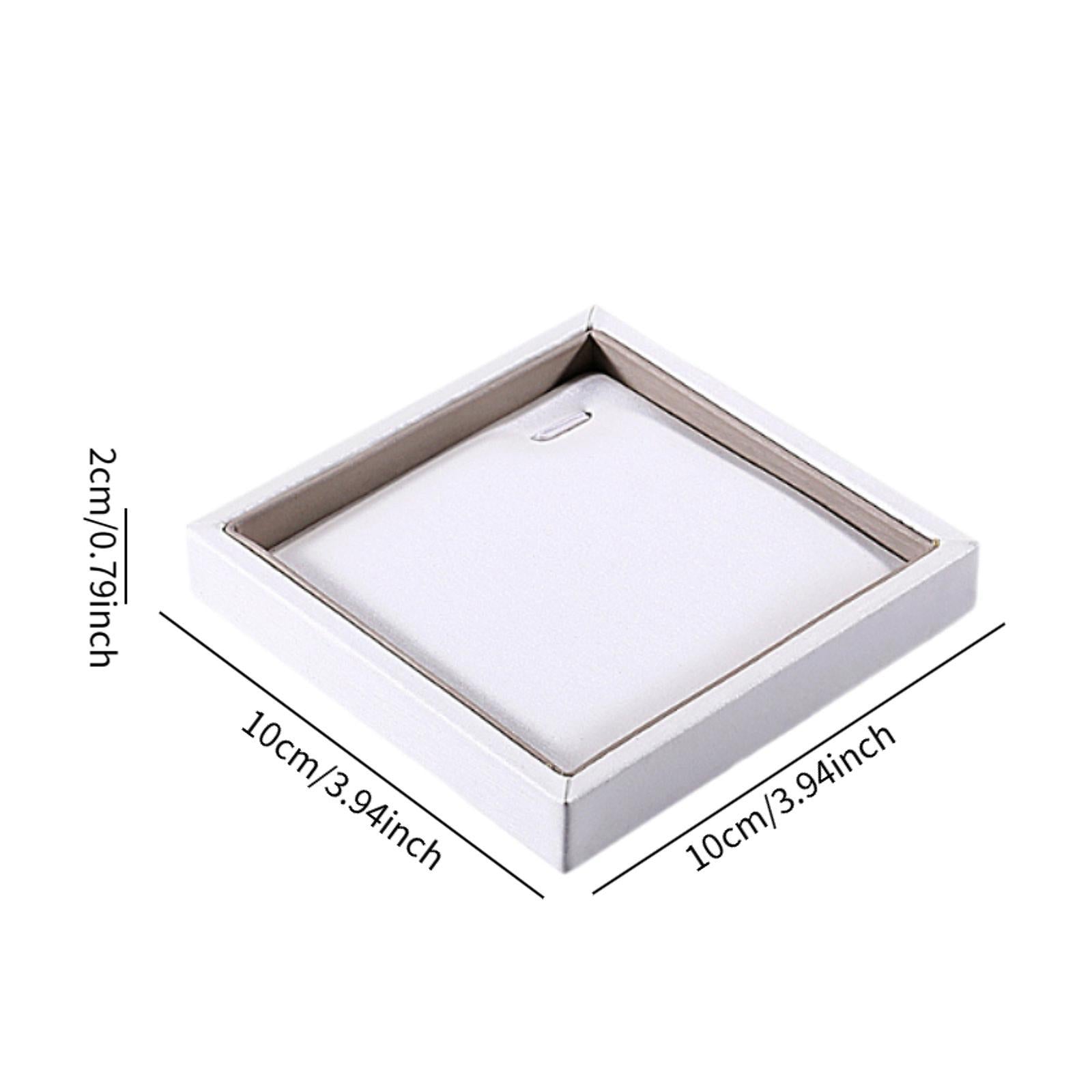 Jewelry Tray Stylish for Women Bracelet Organizer for Store Selling Showcase Square