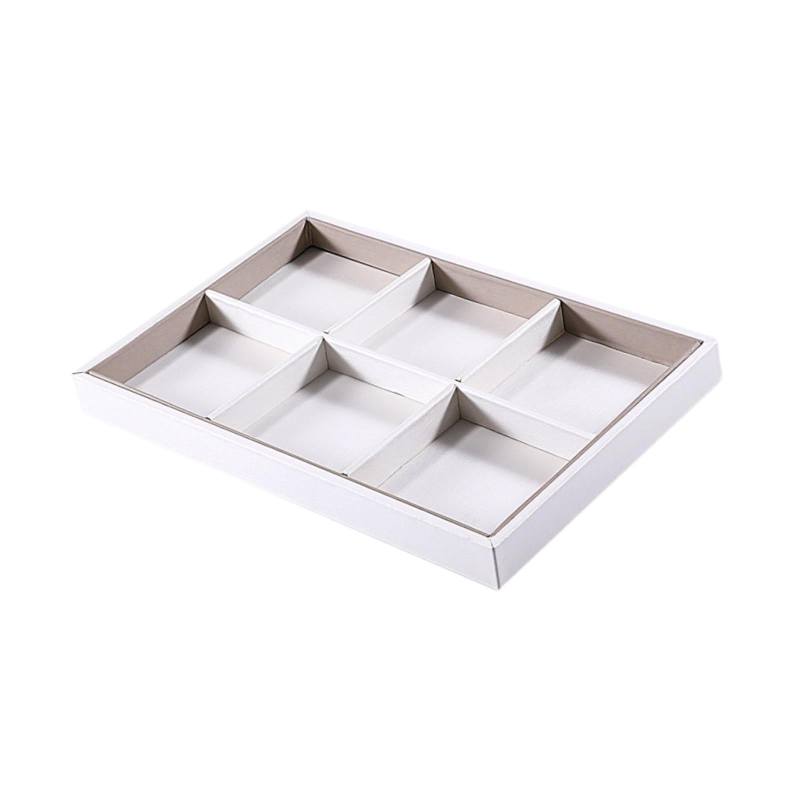 Jewelry Tray Stylish for Women Bracelet Organizer for Store Selling Showcase Six Grids