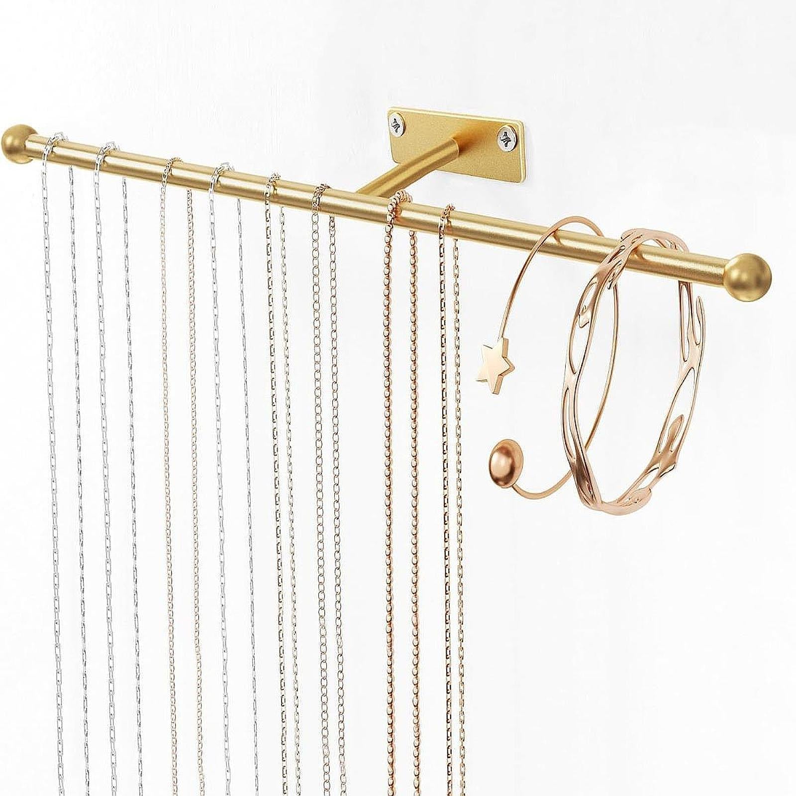 Jewelry Holder Home Decor Practical Storage for Key Rings Keychains Bracelet gold