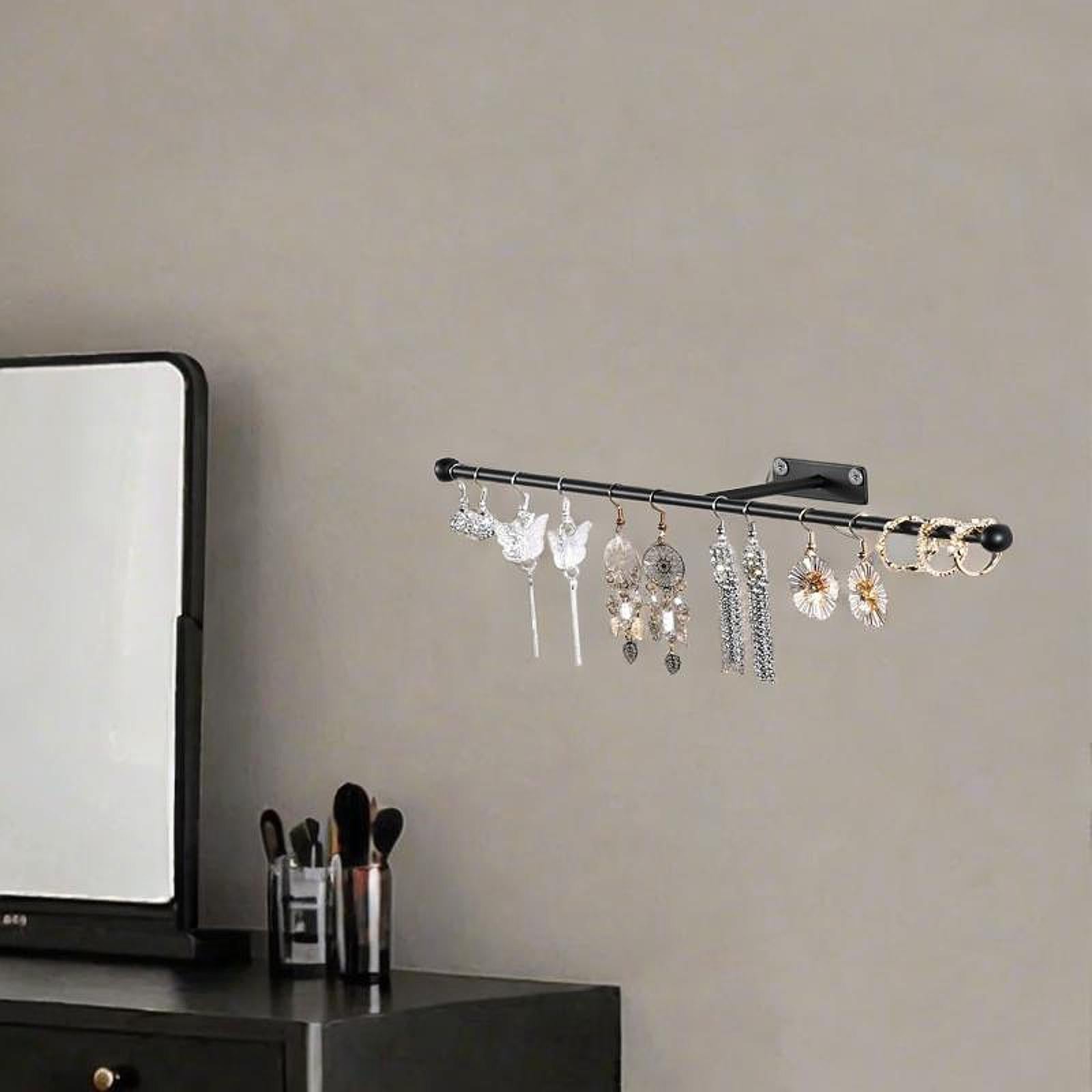 Jewelry Holder Home Decor Practical Storage for Key Rings Keychains Bracelet black