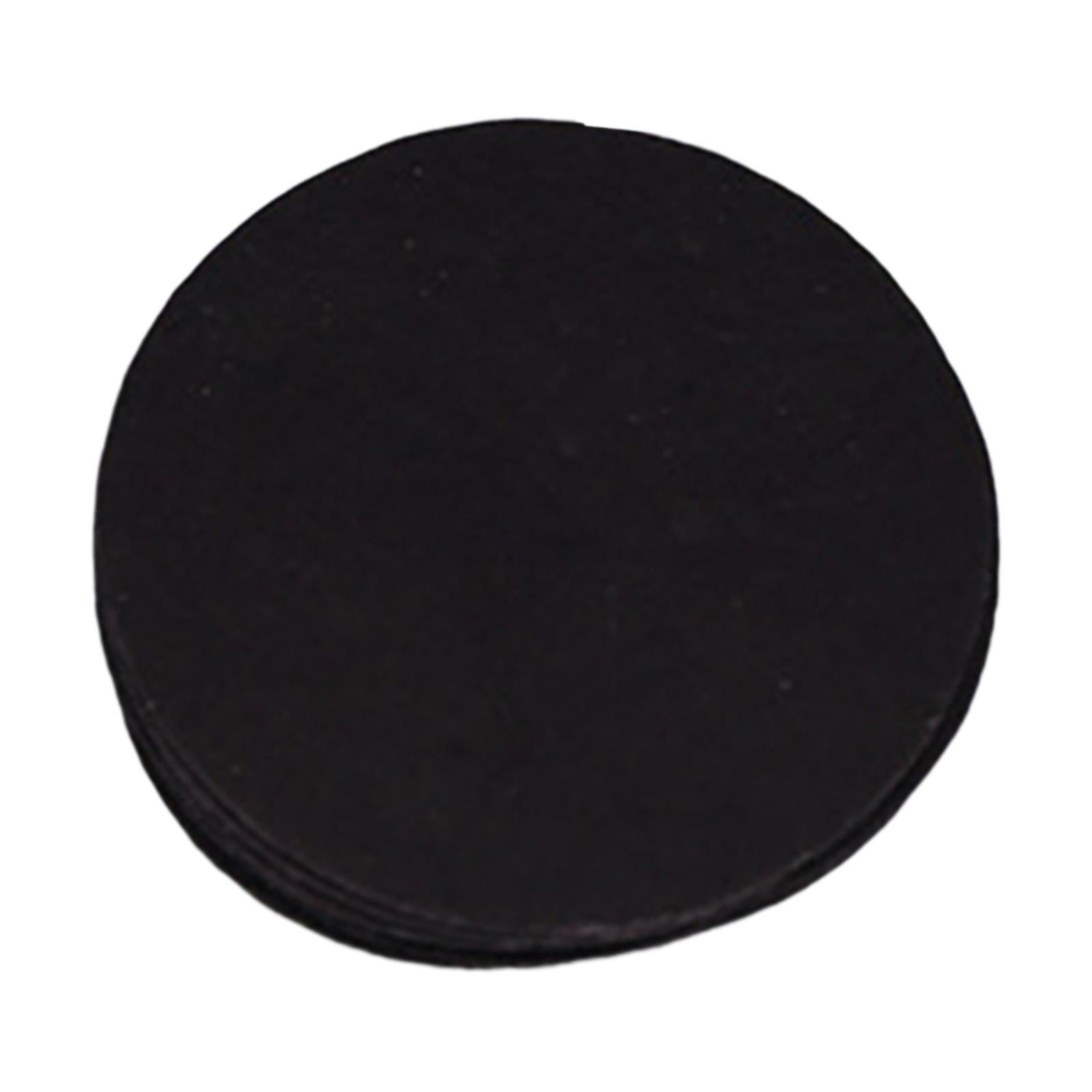 Non Woven Sheets Template Pads for Artificial Flower Making Brooch Handcraft 6cm Black