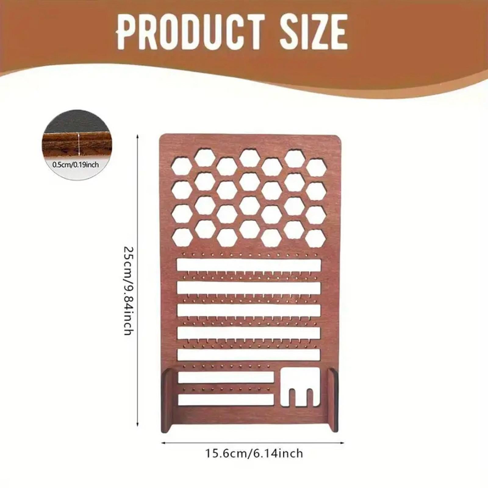 Jewelry Organizer Showcase Countertop Jewelry Holder for Necklaces Ear Studs