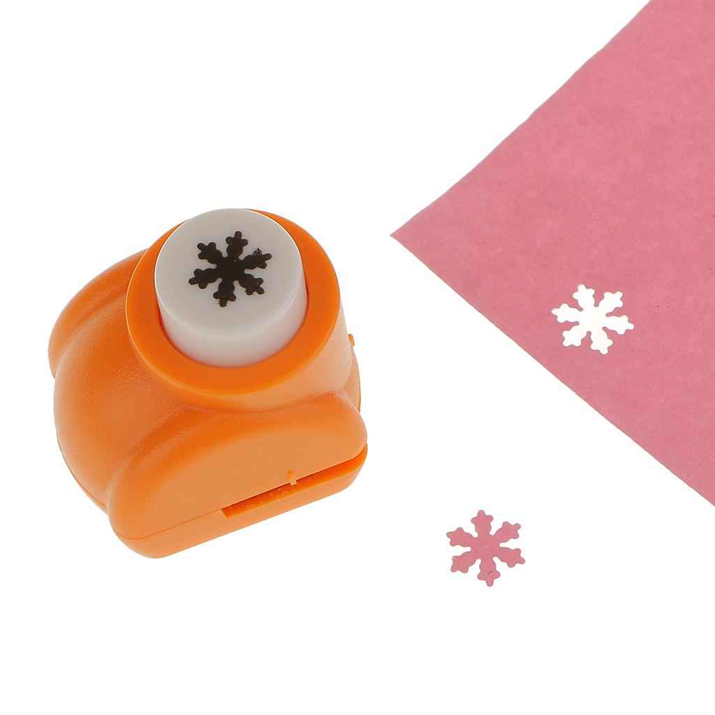 Trumpet Craft Punch 0.8cm DIY Scrapbook Post Card Random Snowflake Design
