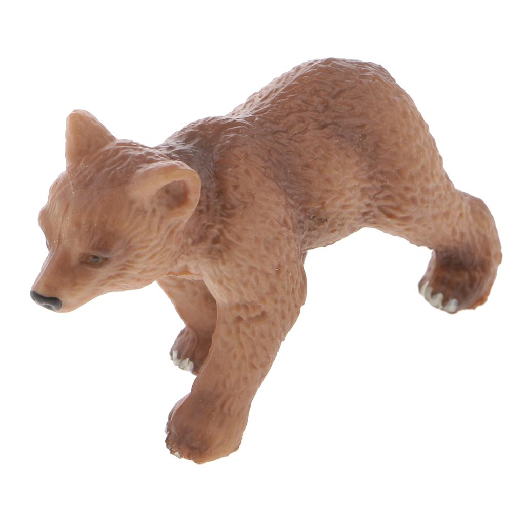 12 Pieces Realistic Wildlife/Zoo Animal Model Figurine Kids Educational Toy