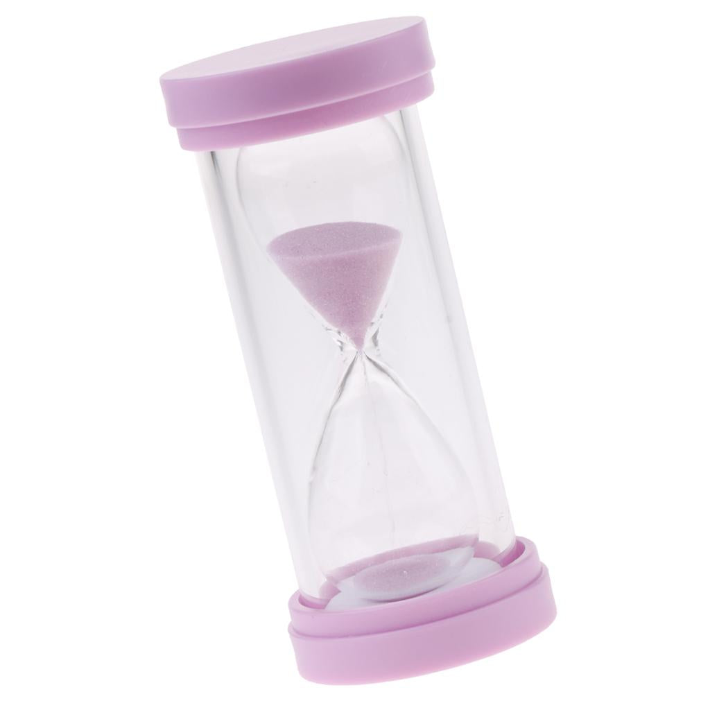 3x3 Minutes Round Sandglass Hourglass Sand Clock Timers Timing Tools Purple