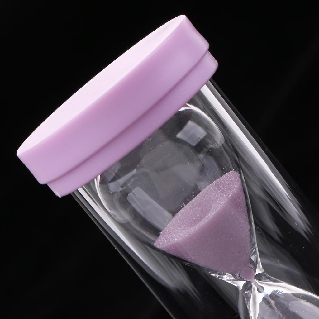 3x3 Minutes Round Sandglass Hourglass Sand Clock Timers Timing Tools Purple