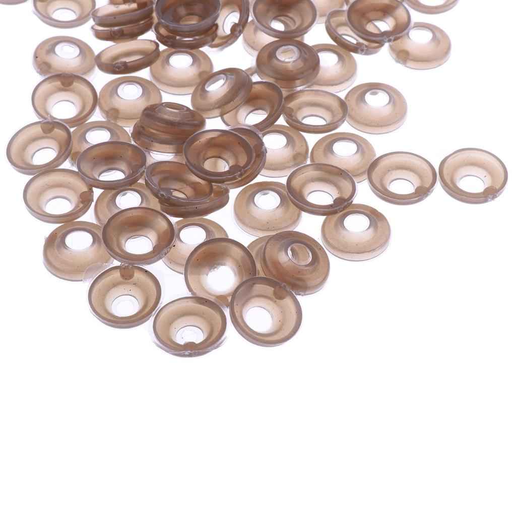 100 Pieces Black Plastic Safety Eyes with Backs for Dolls DIY Making 15mm