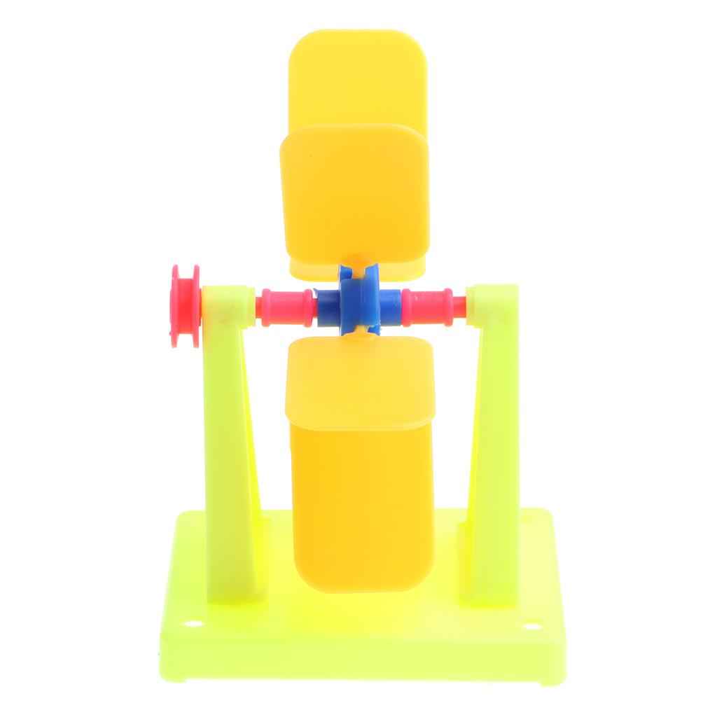 Kid Science Experiment Kits - DIY Water Wheel Model, School Educational Kit
