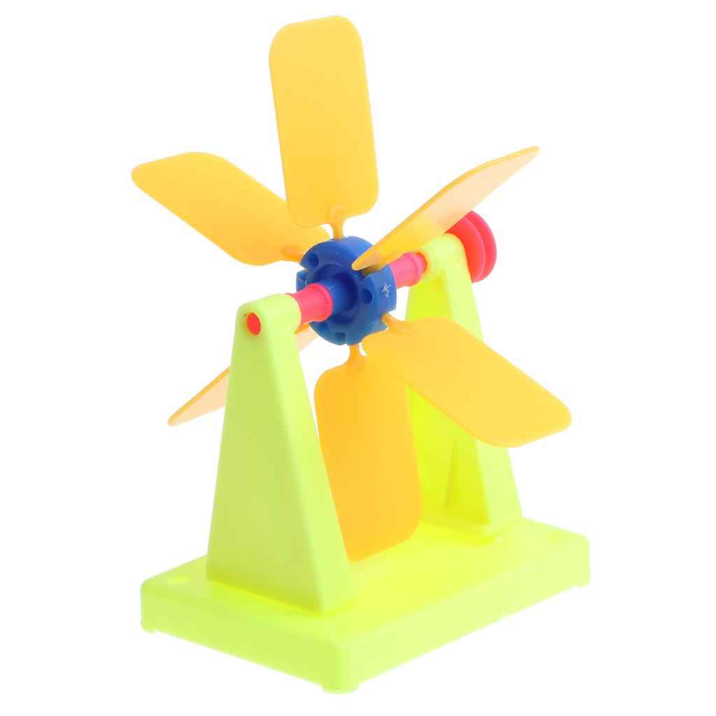 Kid Science Experiment Kits - DIY Water Wheel Model, School Educational Kit
