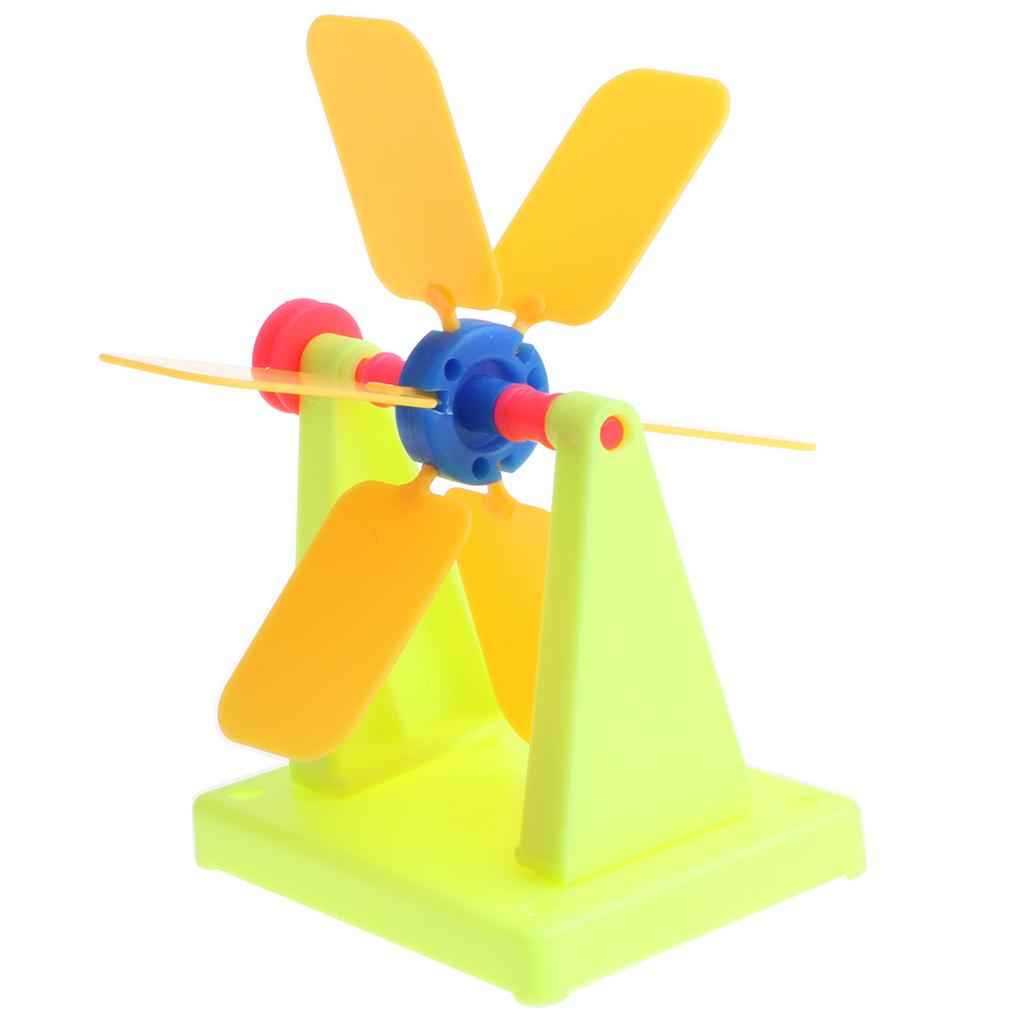 Kid Science Experiment Kits - DIY Water Wheel Model, School Educational Kit