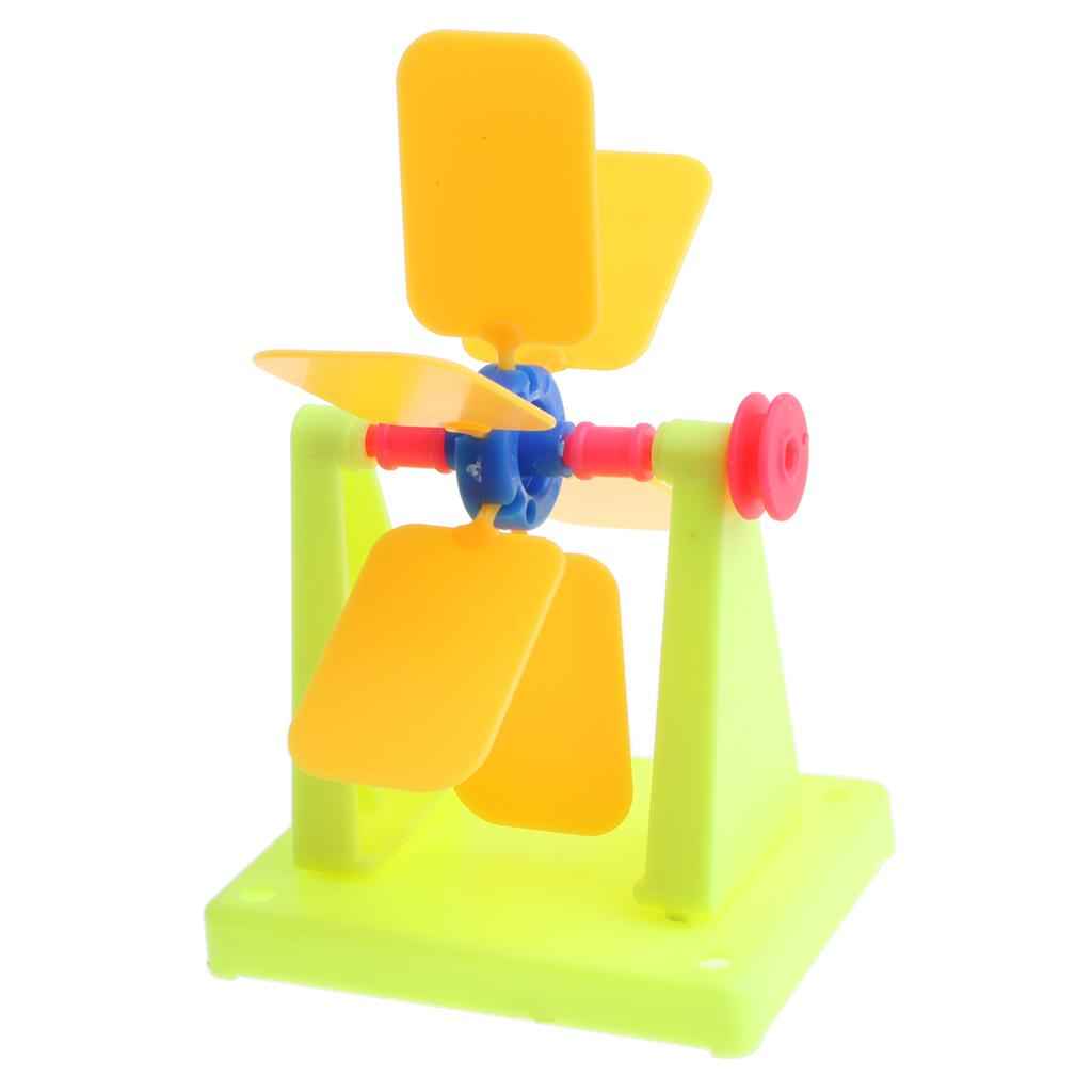 Kid Science Experiment Kits - DIY Water Wheel Model, School Educational Kit
