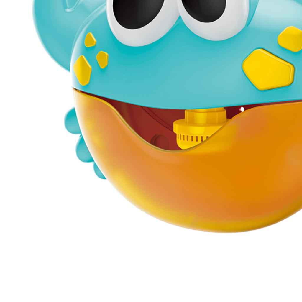 Bubble Machine Soap Pump Manufacturer Crab Shape with Music Suction Cup Set Water Bath for Kids
