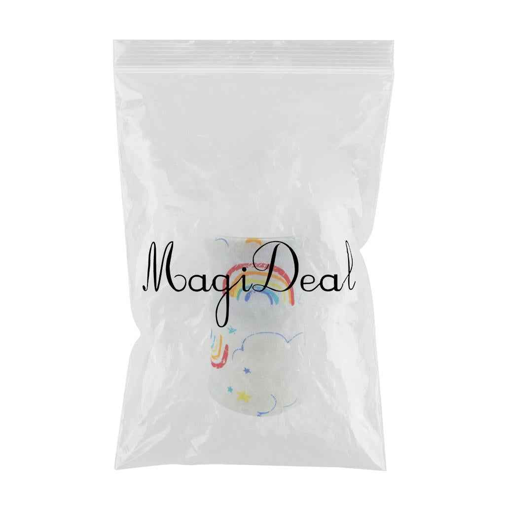 USB Baby's Feeding Bottle Warmer Bag Heating Pouch Infant Milk Heater Sleeve Rainbow and Cloud