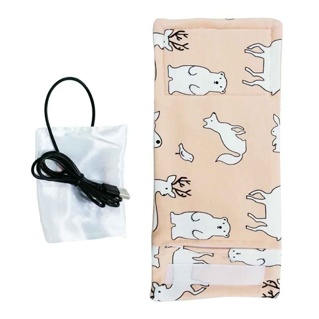 Babys Feeding Bottle Warmer Infant Milk Bag Pouch Polar Bear