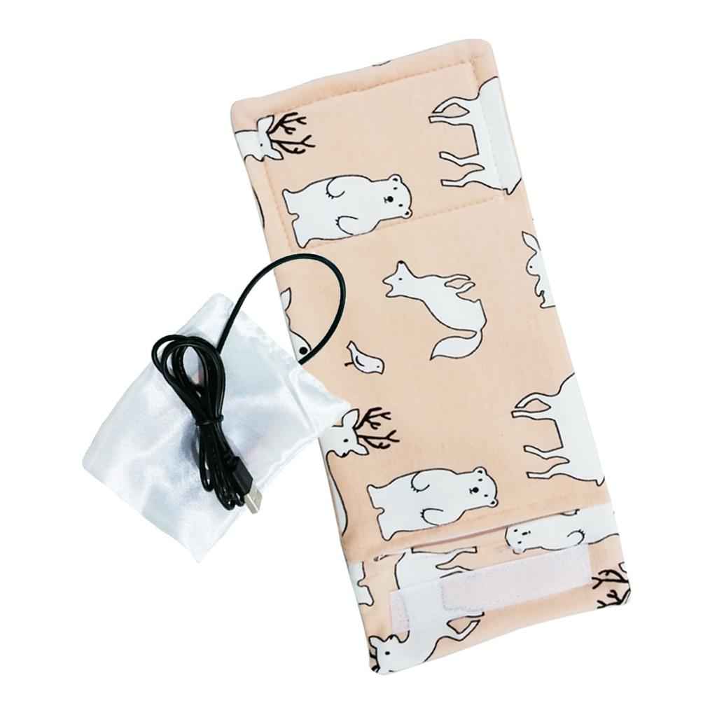 Babys Feeding Bottle Warmer Infant Milk Bag Pouch Polar Bear