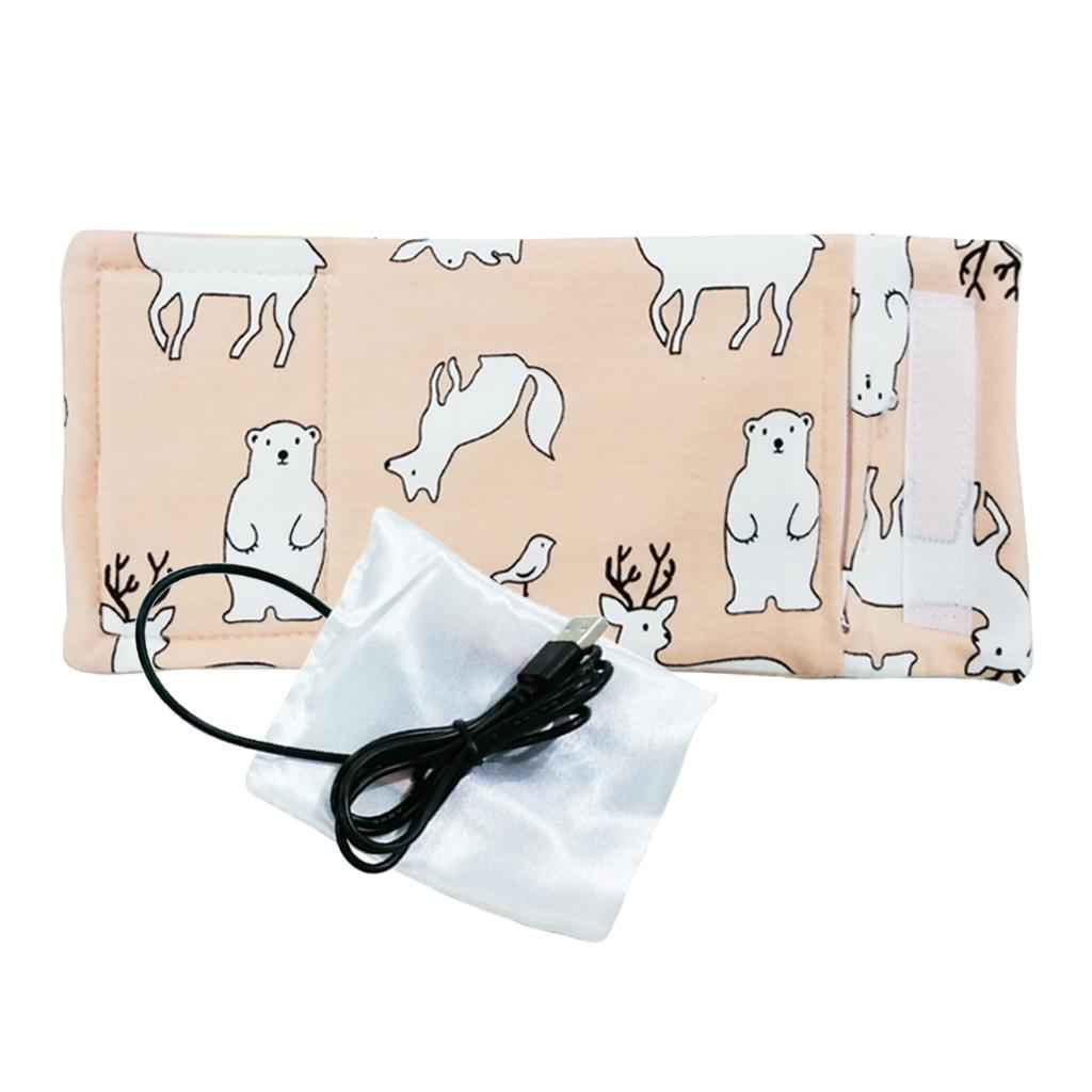 Babys Feeding Bottle Warmer Infant Milk Bag Pouch Polar Bear
