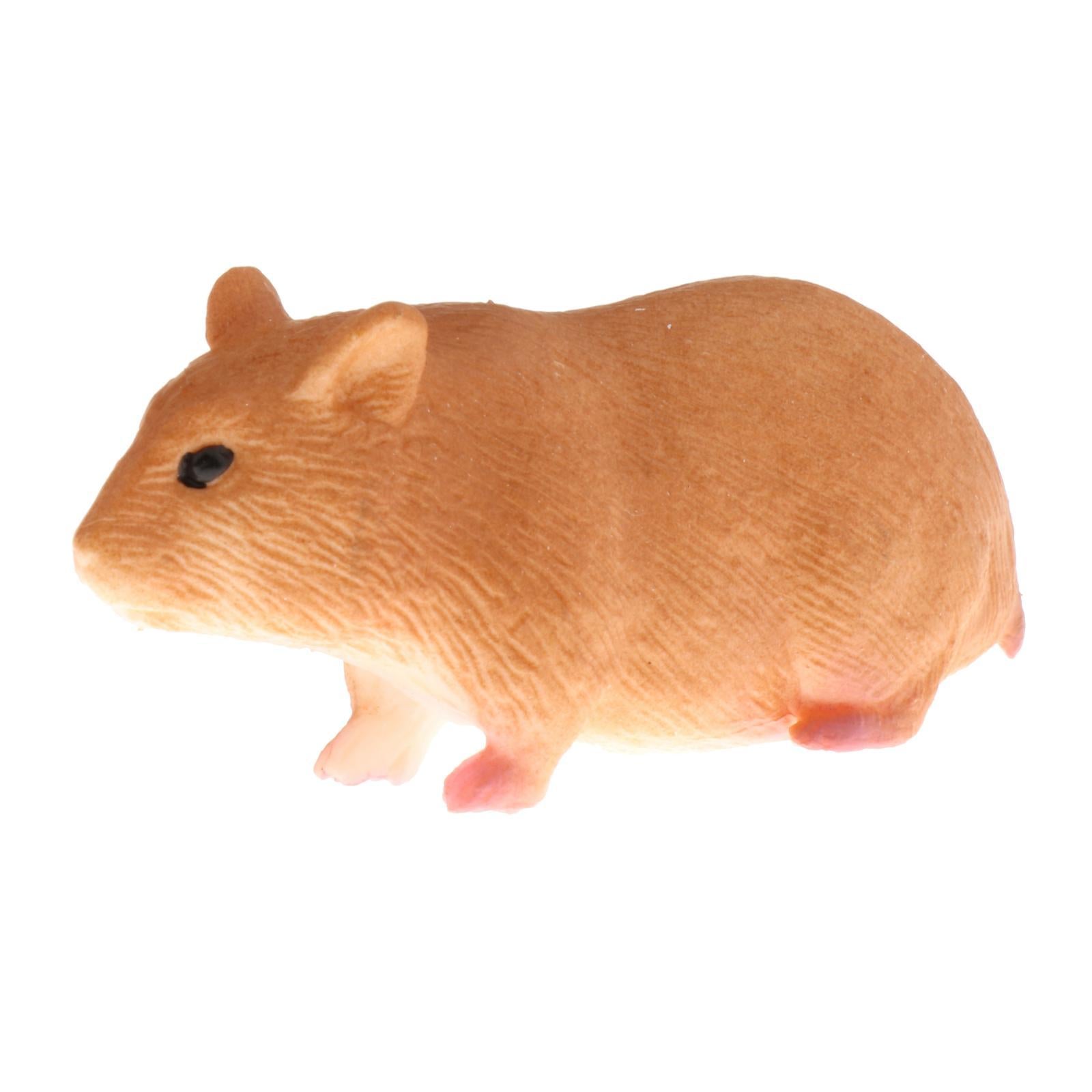 3xAnimal Model Figure Toy Realistic Animal Figurines Home Decor 5.6x2x2.5cm