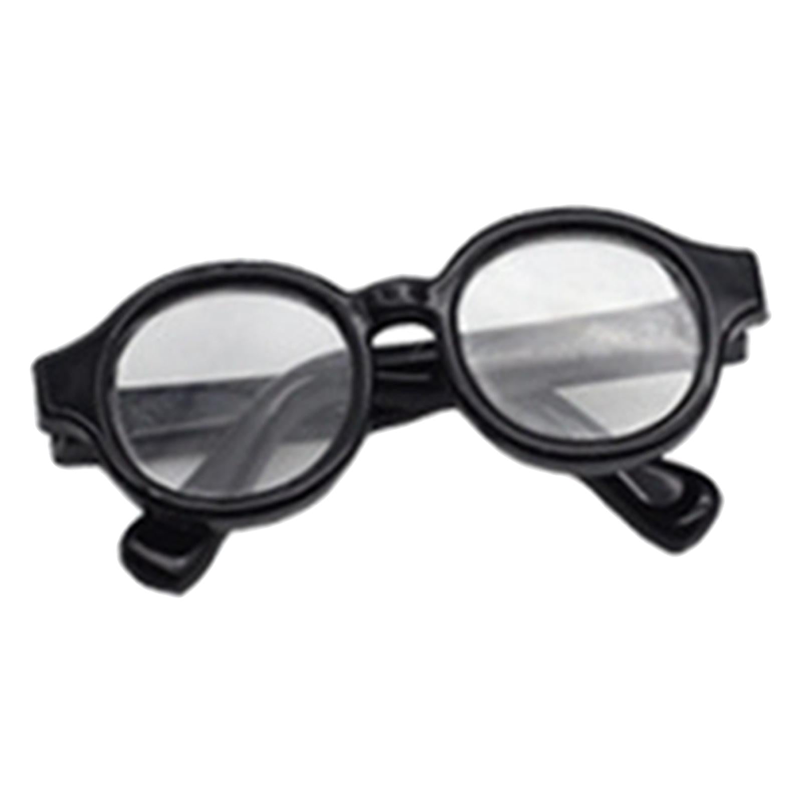 3xCute Doll Glasses Mini Dress up Sunglasses Plastic Doll Decor Kids Toys as described
