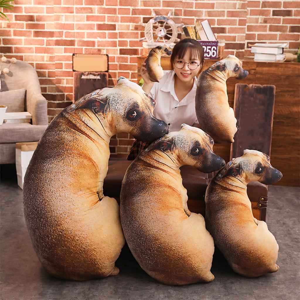 Dog Pillow Plush Toy Hugging Pillow Plush Pillows for Kids Adults Hound 20cm