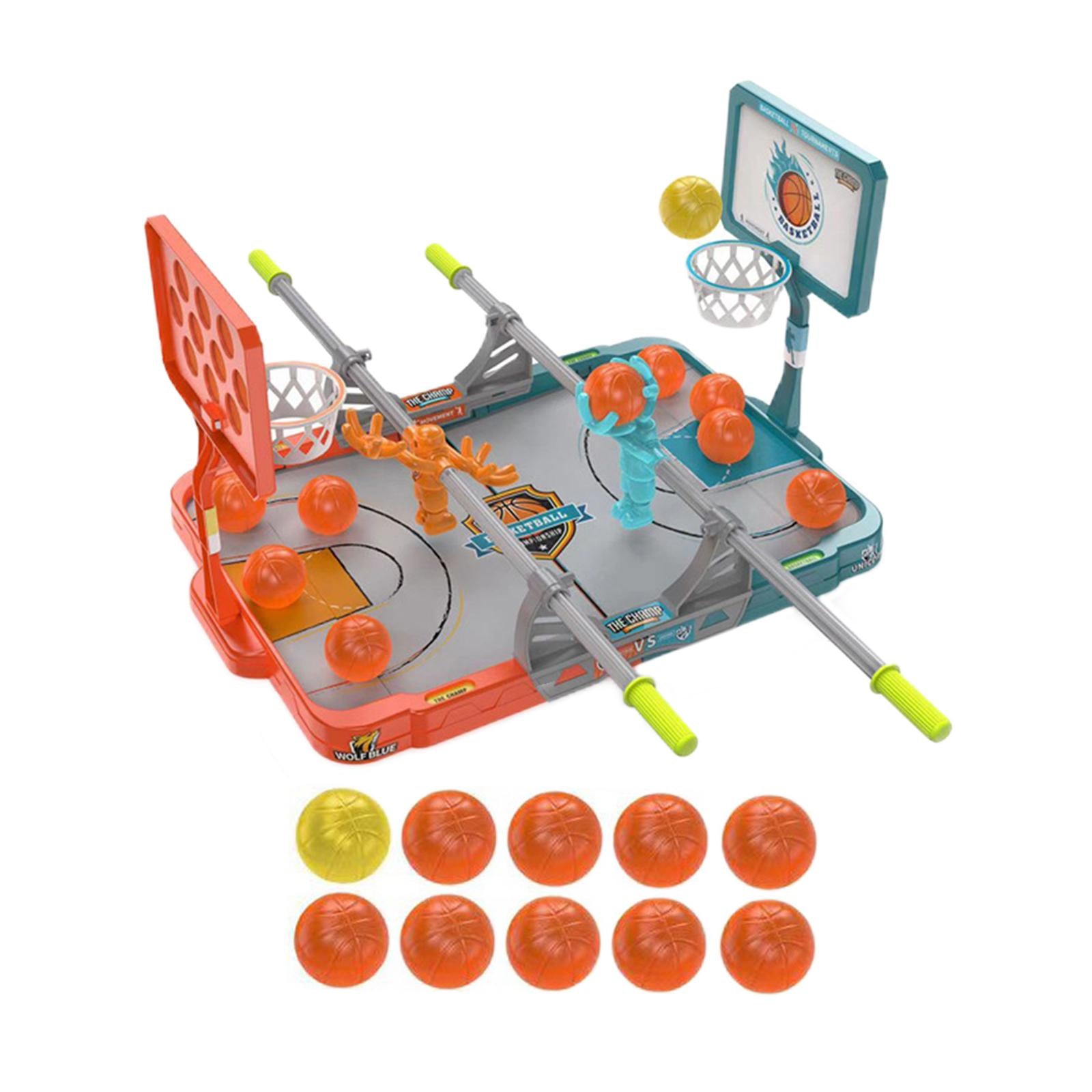 Classic Basketball Board Games Motor Skills Sport Shooting for Children 10 Balls
