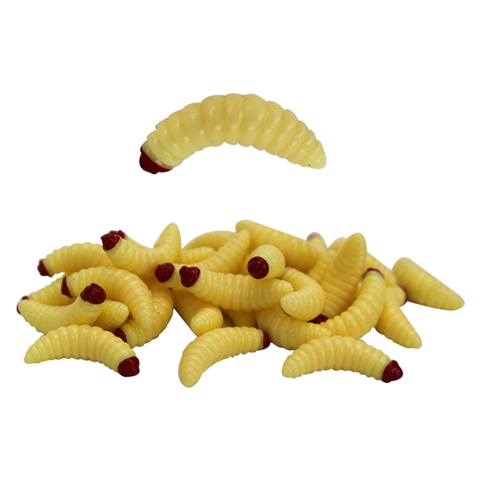4x50pc Plastic Soft Fishing Lures Bass Fishing Worms Fishing Bait Worm Baits