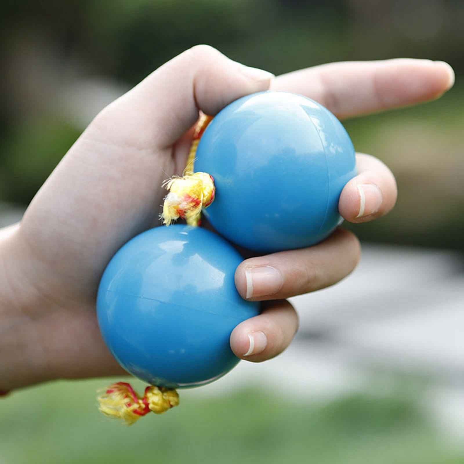 ABS African Shaker Rattle Double Gourd Percussion Music Instrument for Beach