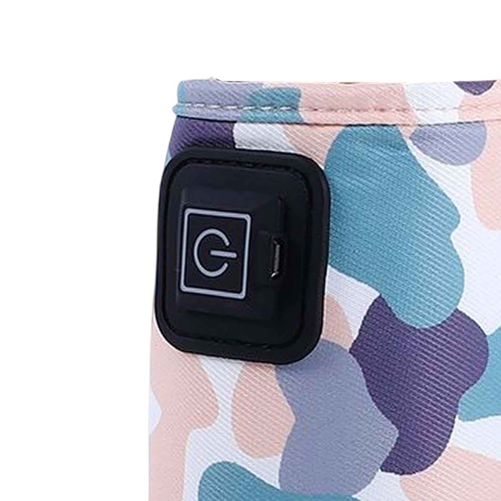 Baby Bottle Warmer Milk Heating Keeper Portable for Travel Indoor Shopping Camouflage White