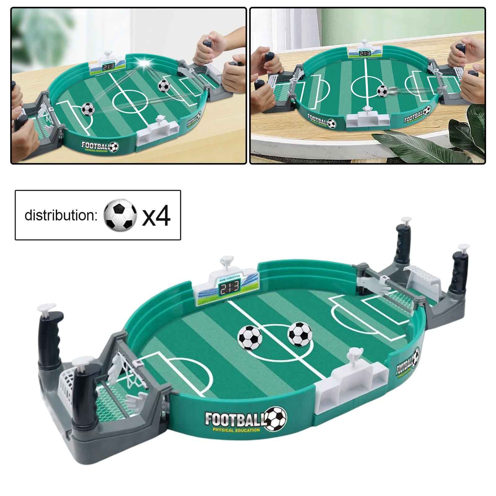 Soccer Game Interactive Toy for Family Kids Adults Entertainment medium 4 balls