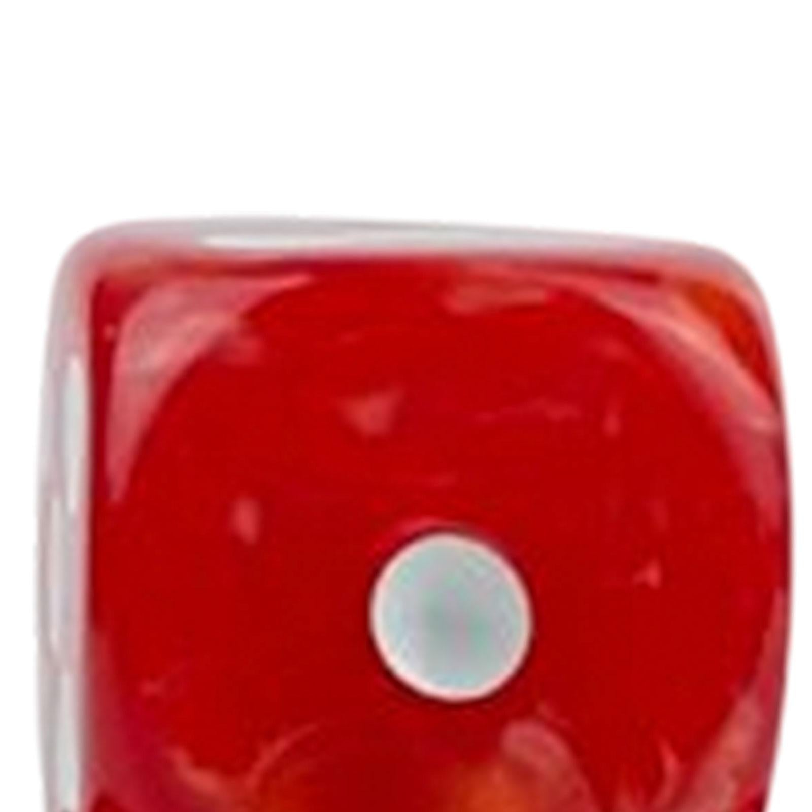 3x10x 6 Sided Dices Set Playing Dices Game Dices for KTV Role Playing Game Red
