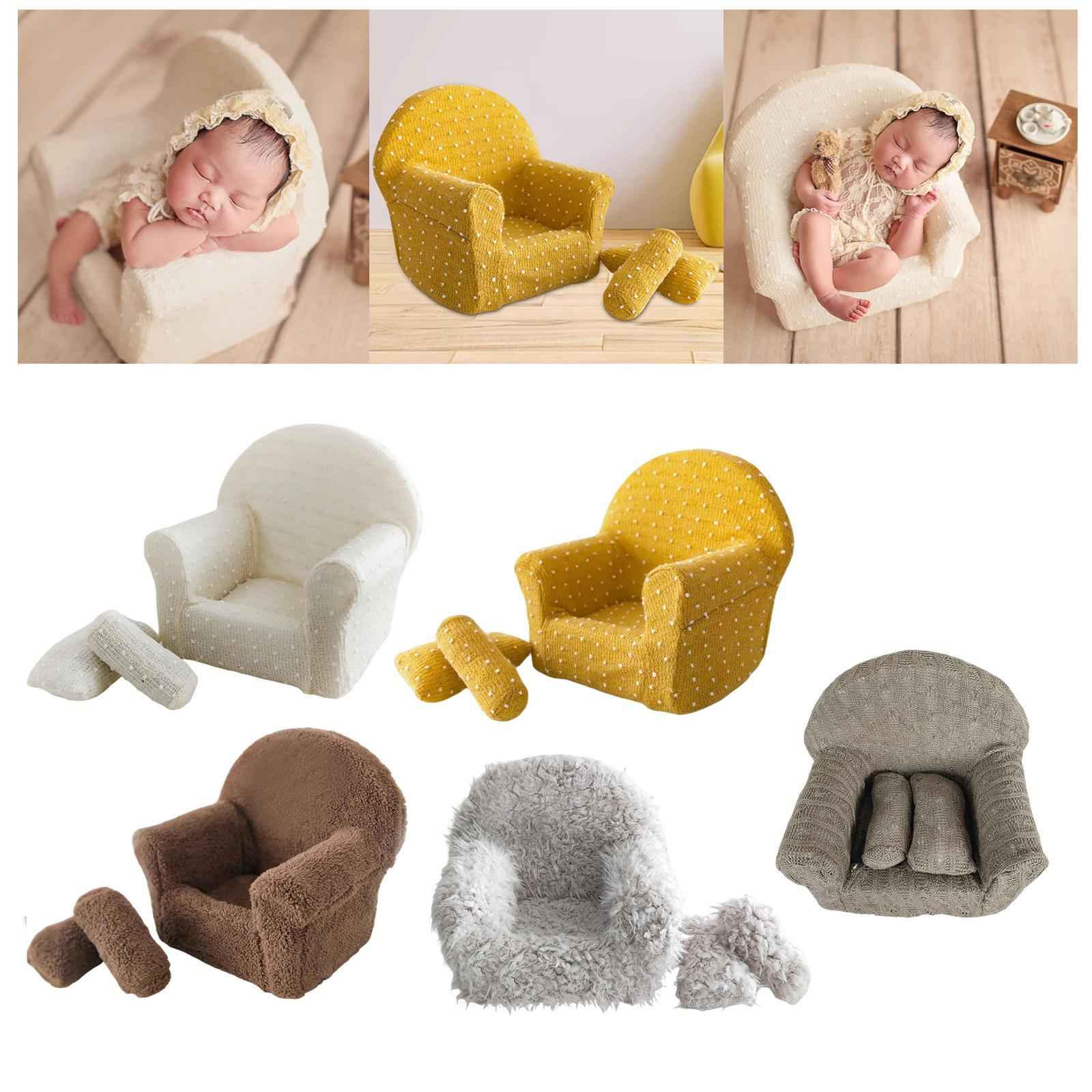 Newborn Photo Props Posing Sofa Chair Infant Photography Furniture Backdrop