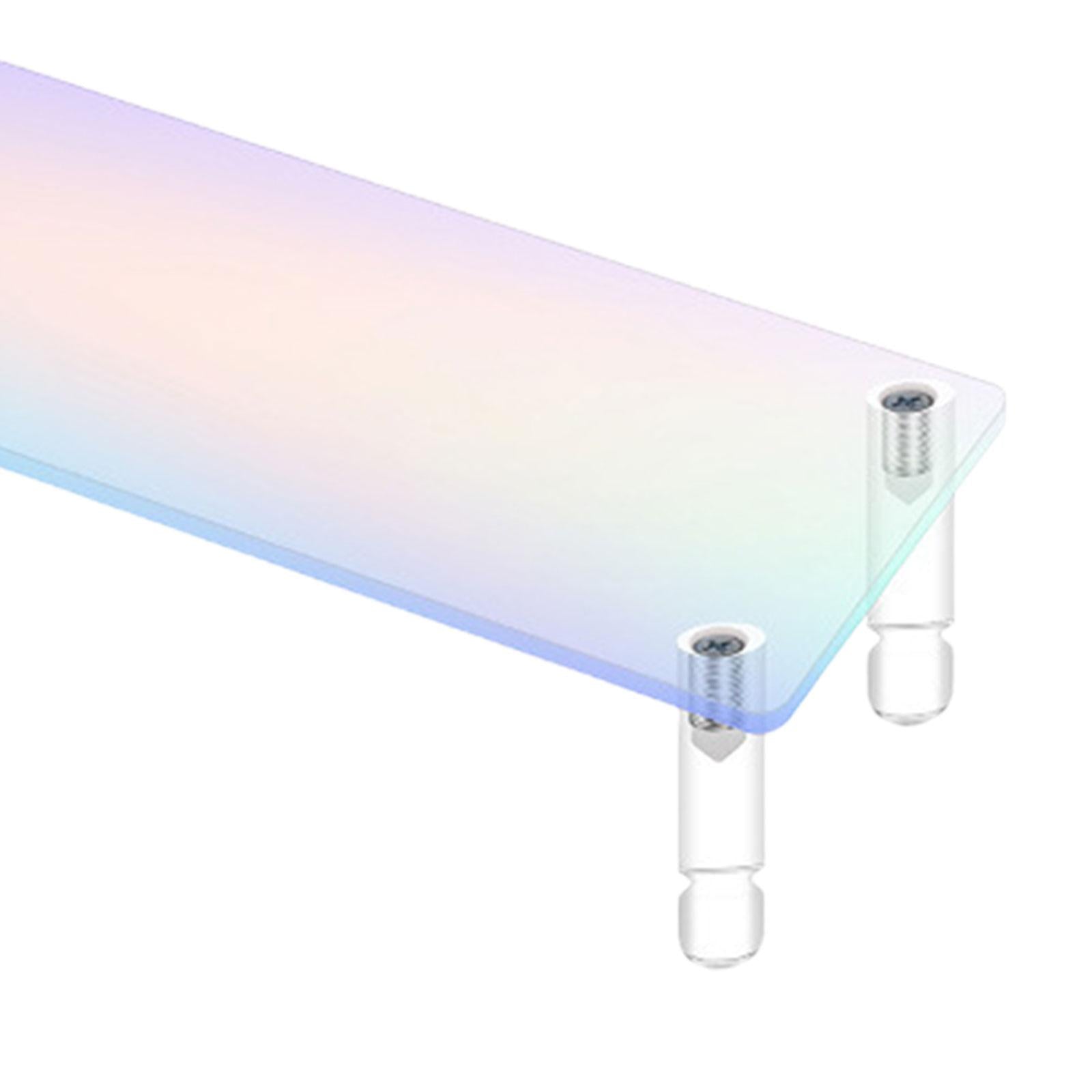 Acrylic Display Riser Collectibles Display Stand for Jewelry Cupcake Figures single layer