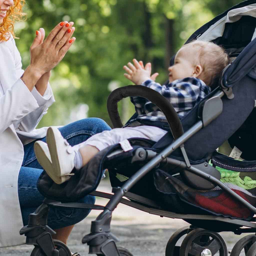Stroller Support Bar Handrail Stroller Safety Bar for Pushchair Trolley Accs