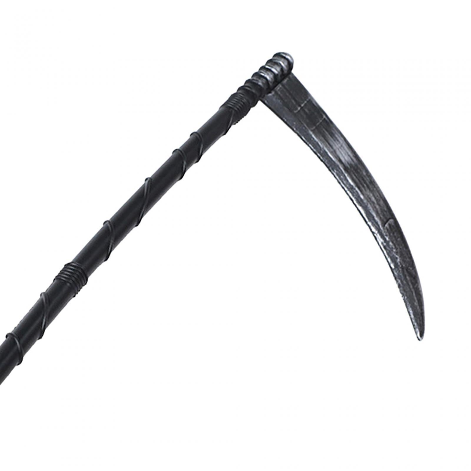 Halloween Scythe Toy Makeup Simulation Sickle for Photo Props Holidays Party