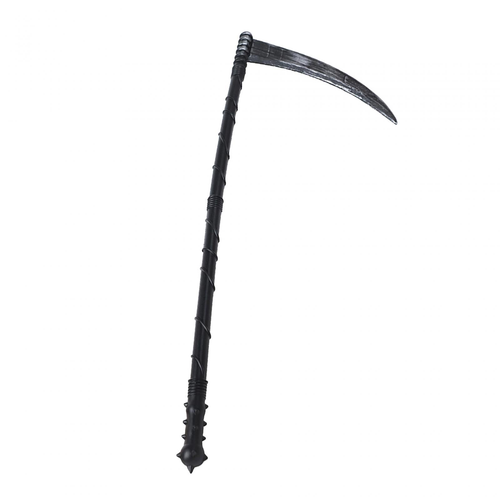 Halloween Scythe Toy Makeup Simulation Sickle for Photo Props Holidays Party