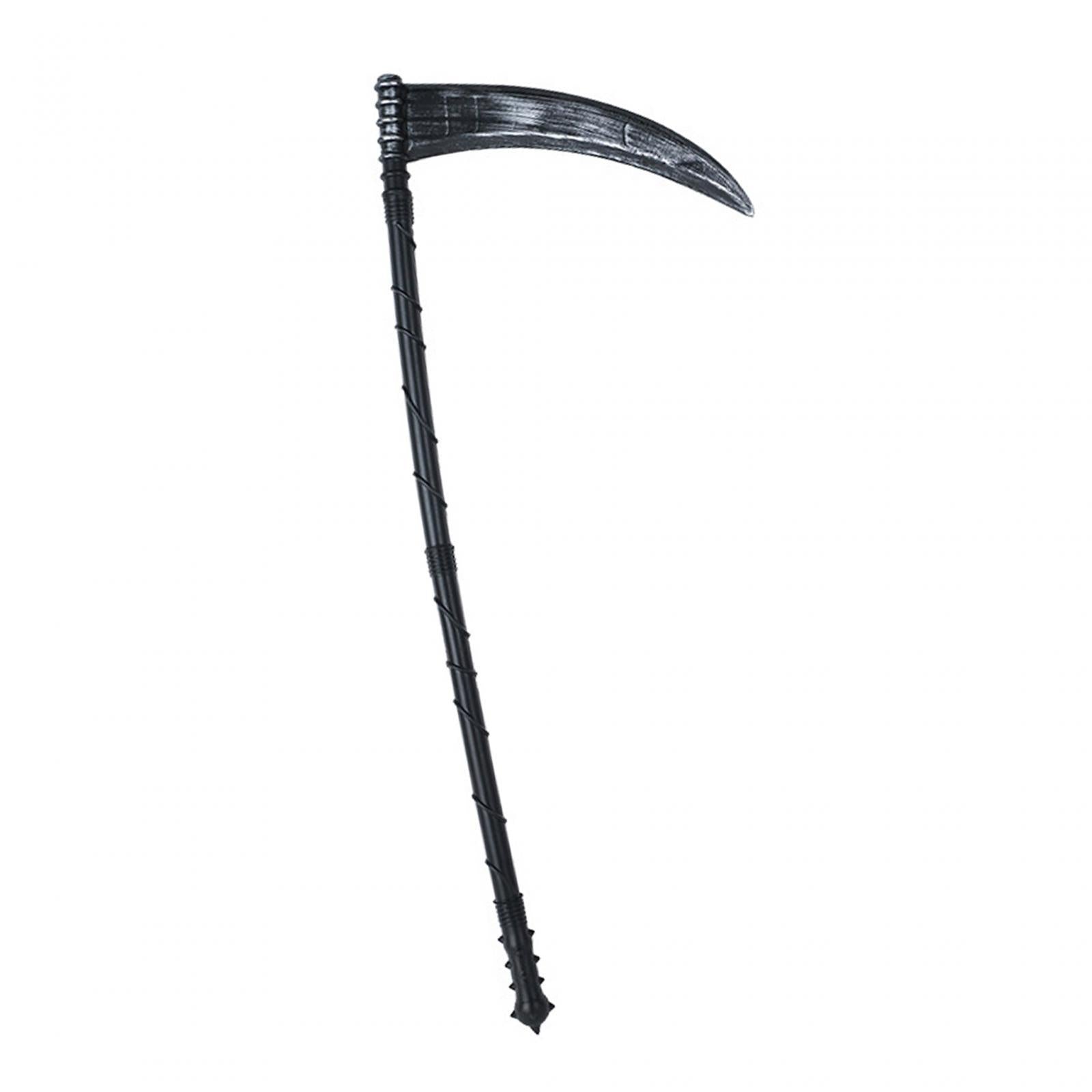 Halloween Scythe Toy Makeup Simulation Sickle for Photo Props Holidays Party