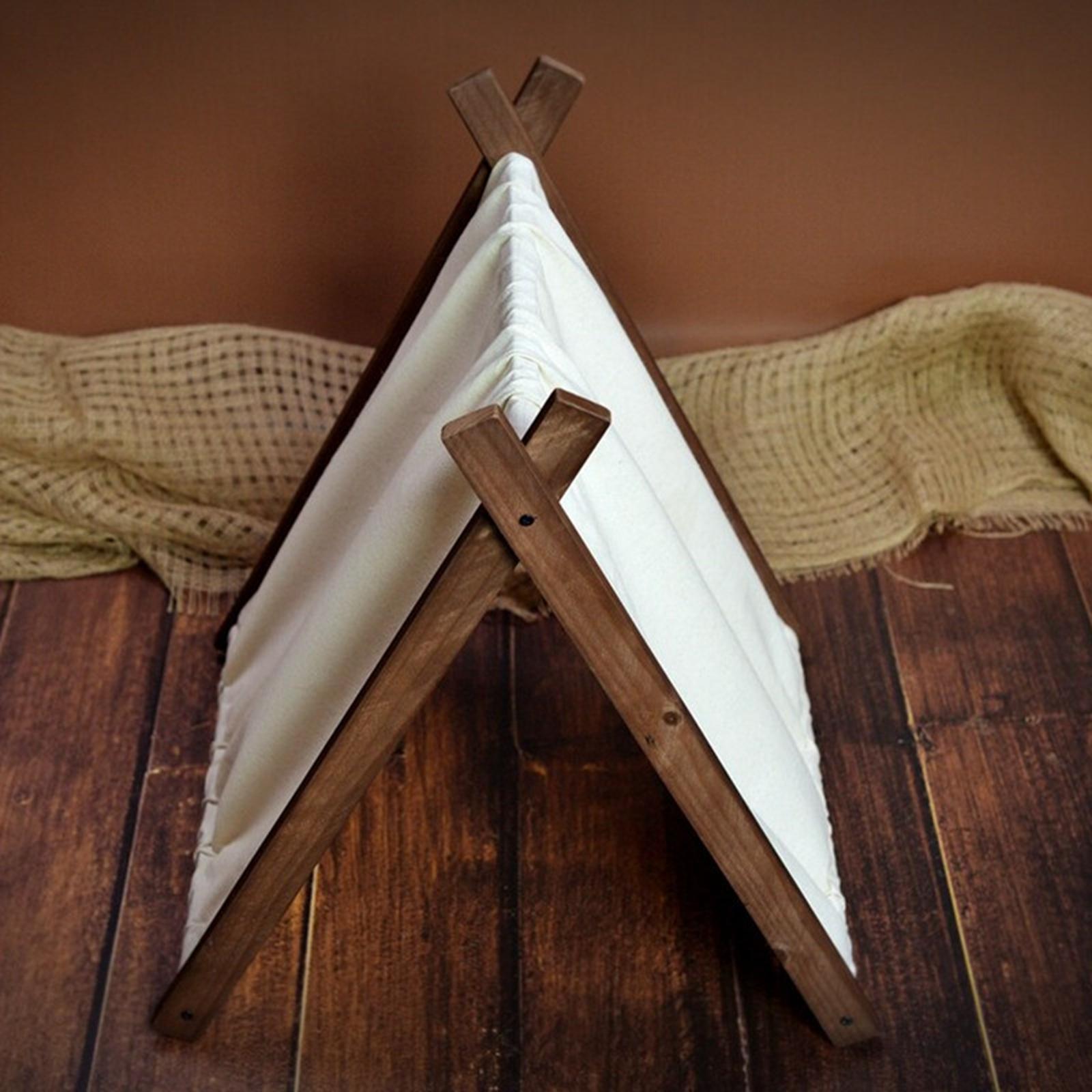 Baby Photography Prop Posing Figure Wooden for Newborn Monthly Baby Birthday