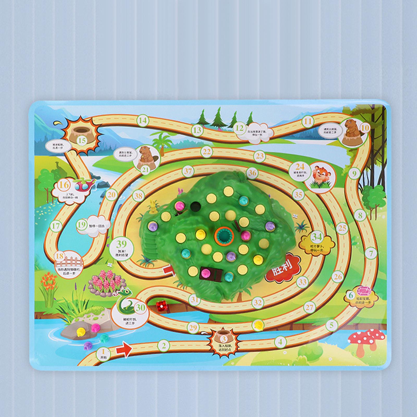 Rabbit Trap Game Board Game Rabbit Competitive Trap Game for 4 Years Old Style B
