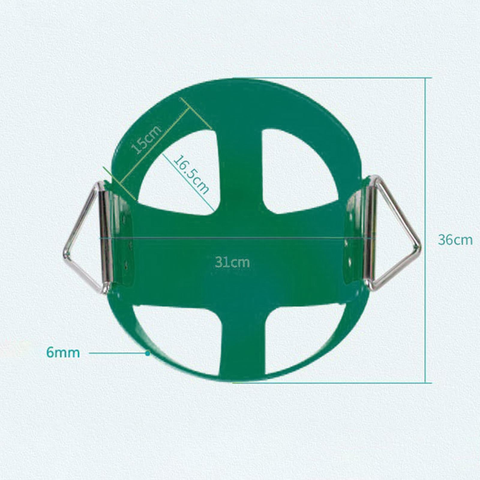 Swing Seat Swing Sets with Hooks High Back Bucket Swing for Tree Indoor Yard green
