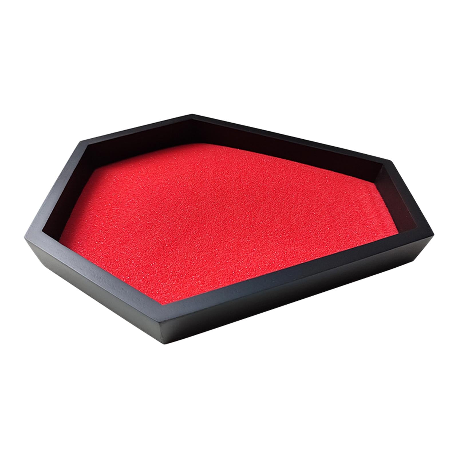 Tray Garden with Sand Spooky Goth Halloween Decor for Tables Desk Home Red