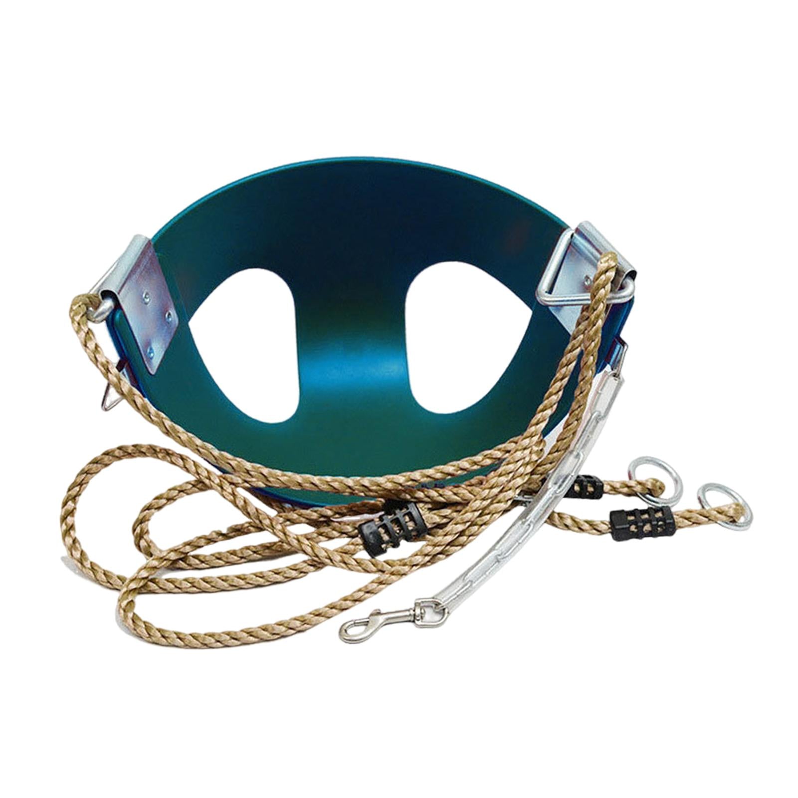 Swing Seat Swing Sets Easy Install High Back Bucket for Hiking Yard Playroom pp rope