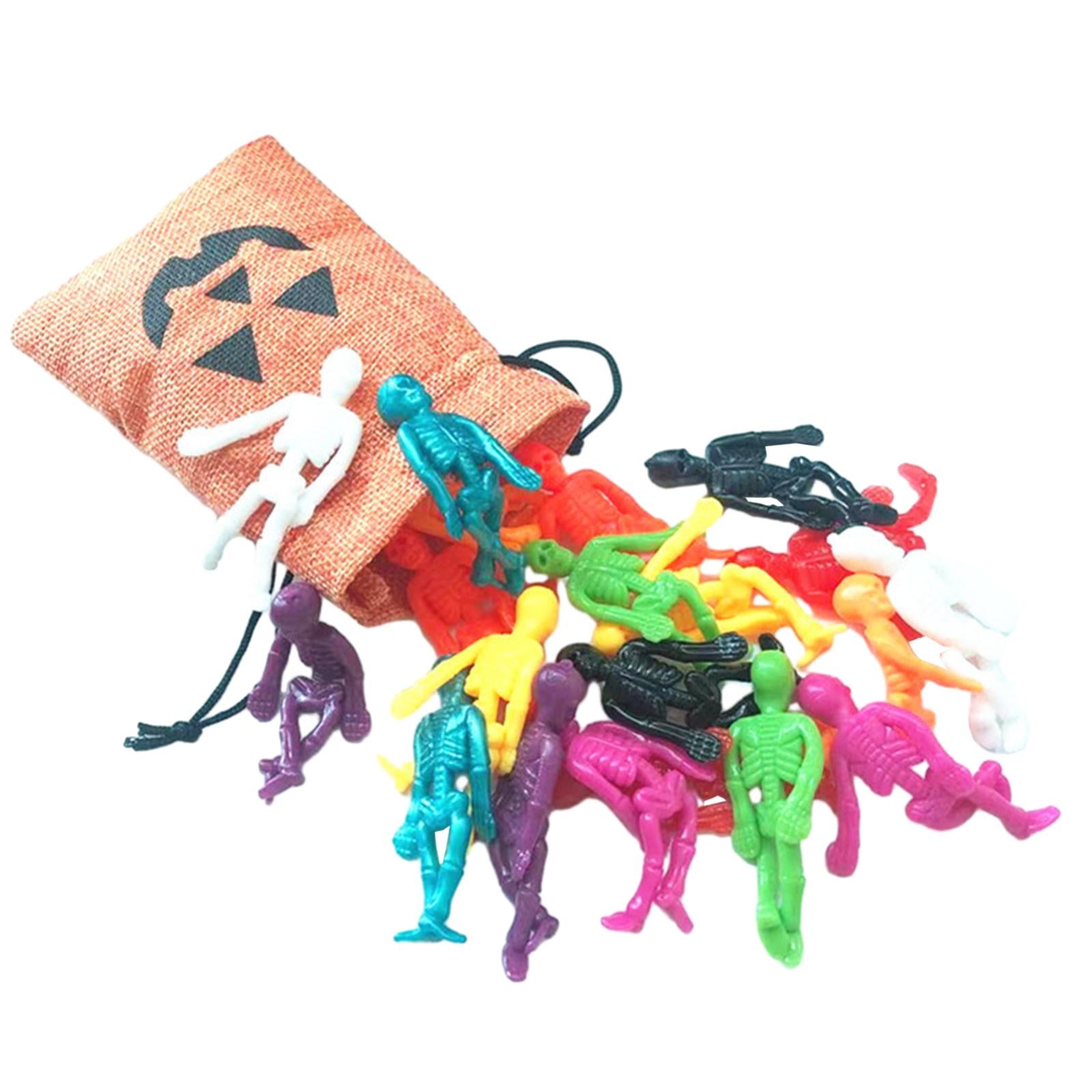 20Pcs Halloween Skeletons Decor Realistic for Lawn Garden Backyard