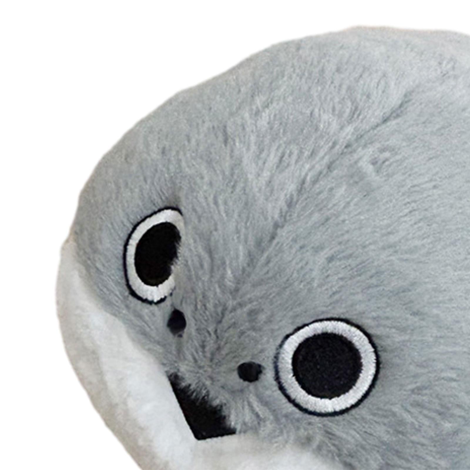 Fish Plush Toy Cartoon Funny Stuffed Animal Pillow for Festival Sofa Friends Round Nostrils