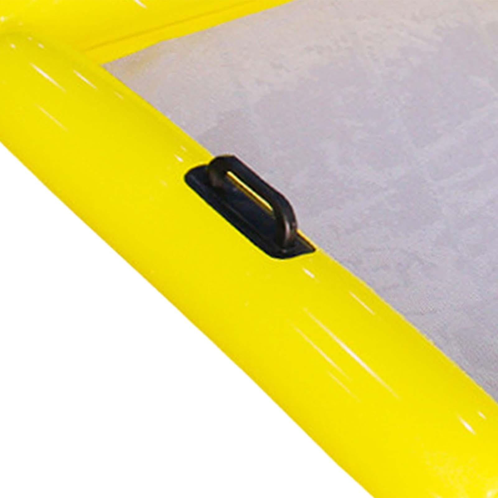 Inflatable Pool Float Indoor Outdoor Water Sports Adults Pool Floats Lounger Yellow