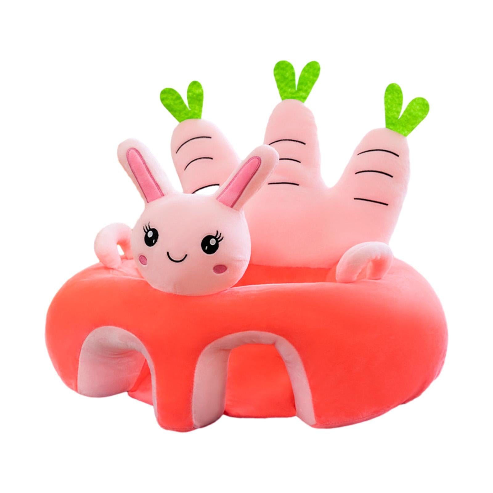 Cartoon Infant Support Seat Soft Learning Sitting Chairs for Boys Infant Gifts Rabbit