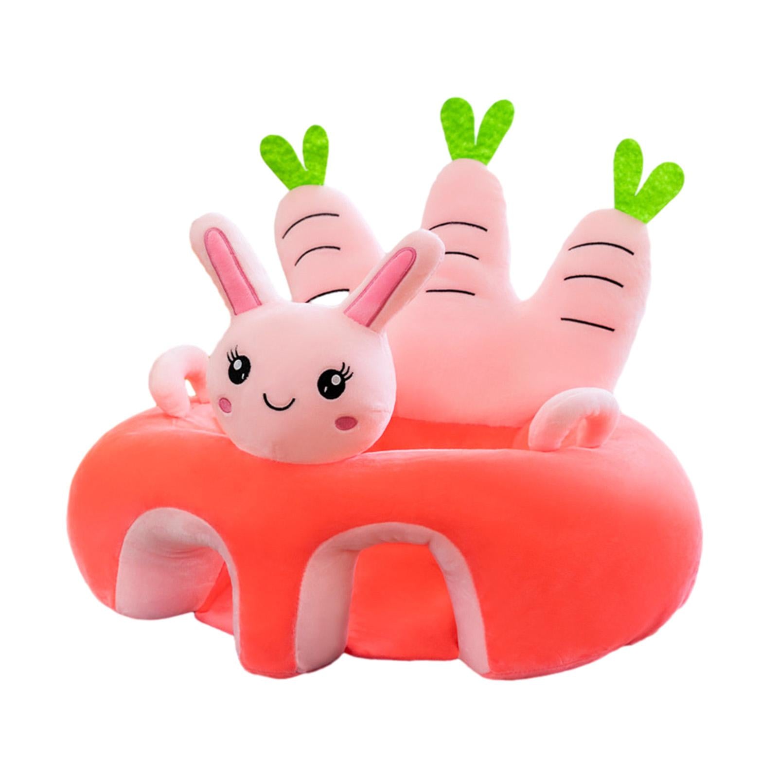 Cartoon Infant Support Seat Soft Learning Sitting Chairs for Boys Infant Gifts Rabbit